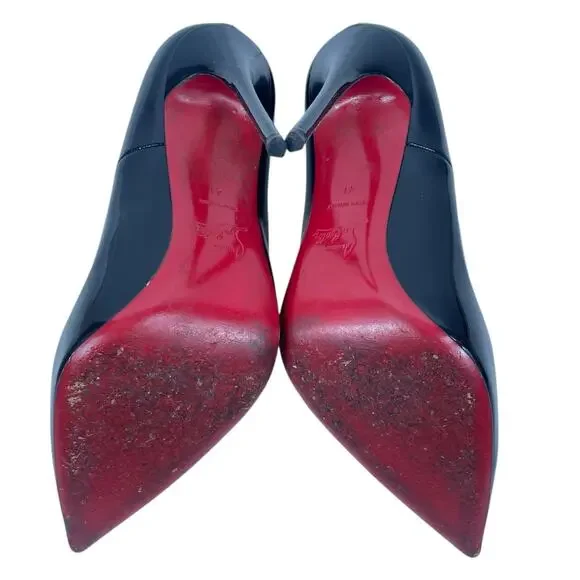 Christian Louboutin So Kate 120mm Patent Leather Pumps Black Size 41 - Picture 10 of 16
